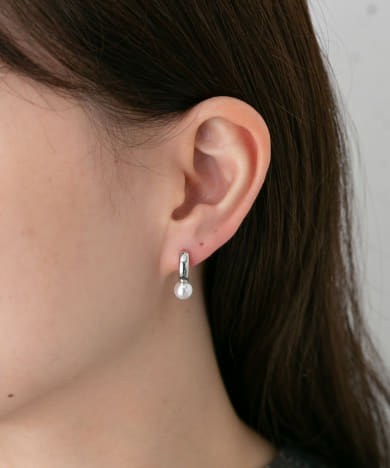 商品詳細（パールフープピアス）｜オシャレ度85%｜メンズファッション 