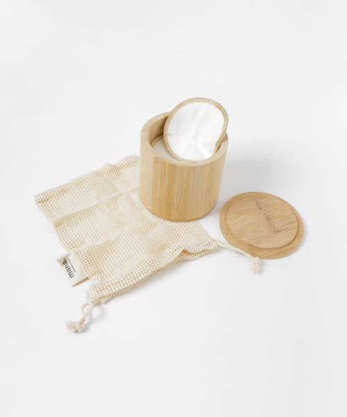 mana. ORGANIC LIVING　バンブーコットンパッド20枚セット