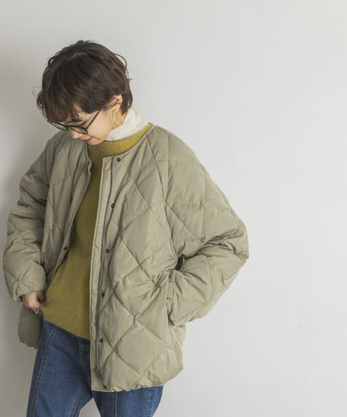 います URBAN RESEARCH - URBAN RESARCH コクーンキルティングダウン 【逸品】 URBAN RESEARCH コクーンキルティングダウン ダウンジャケット