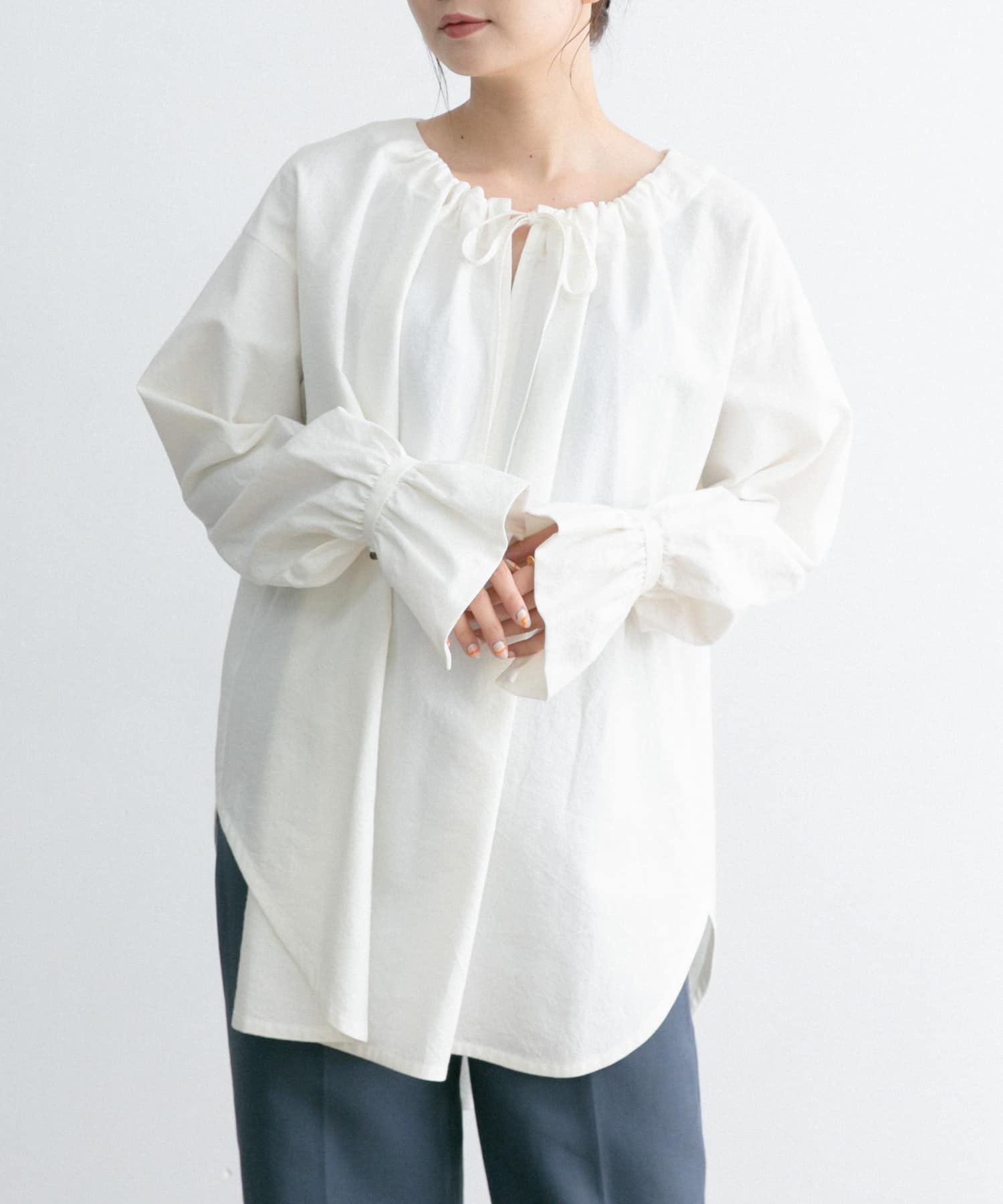 ESLOW DRAWSTRING SHIRT[A2021FB209-RL24]｜URBAN RESEARCH公式