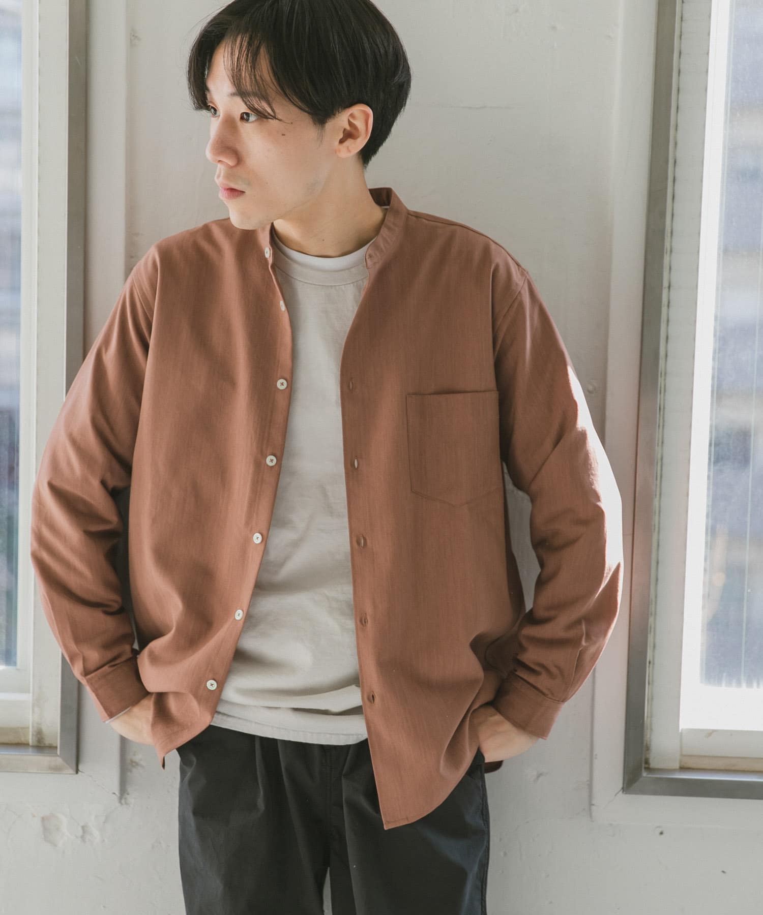 12/24までEngineered Garments バンドカラードレス クリアランス販売店