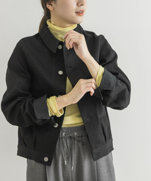 Scye　Lightweight DenimCroppedJacket