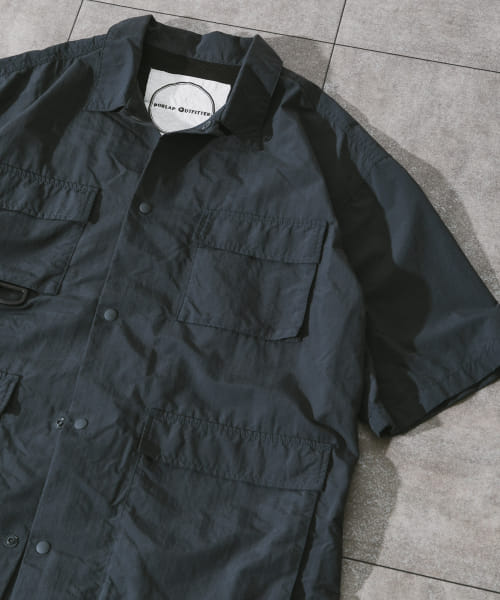 『別注』BURLAP OUTFITTER×DOORS　SupplexNylon S/S SHIRTS