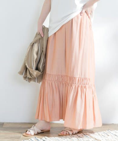 URBAN RESEARCH ITEMS｜チュールシャーリングスカート | Rakuten