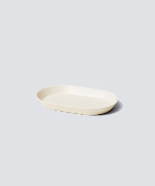 ideaco　usumono plate18 oval