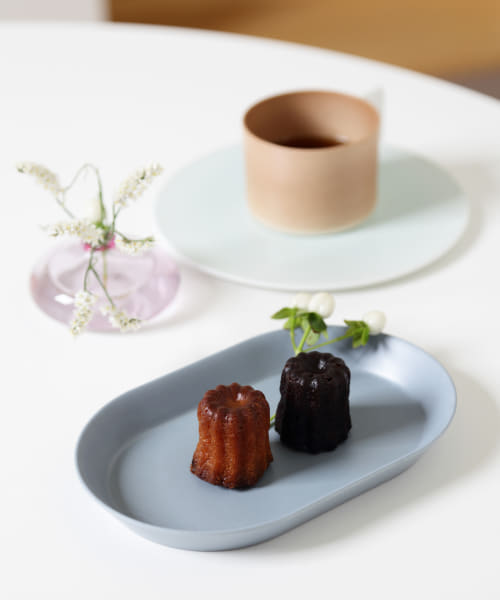 ideaco　usumono plate18 oval