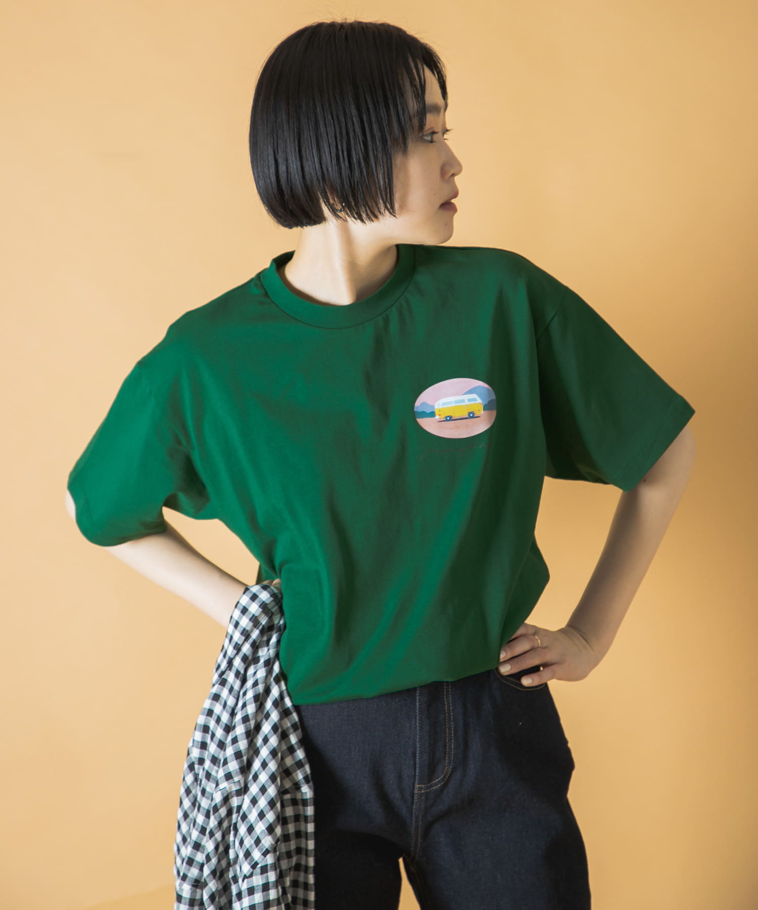 別注』Common Noun×DOORS kanaakiyama movie t-shirts[C2017-399-DW25 