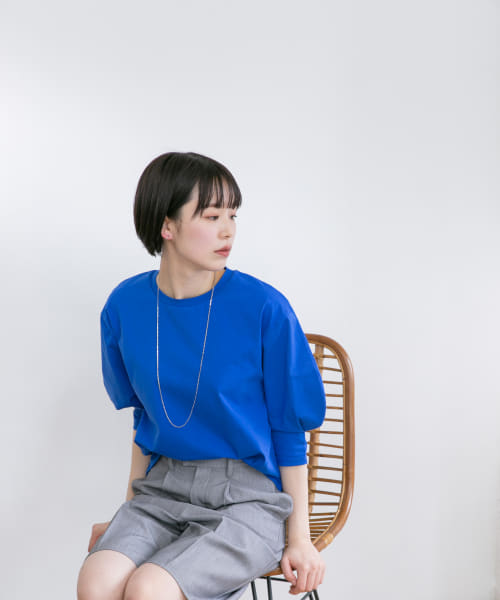 ボリュームスリーブTシャツ