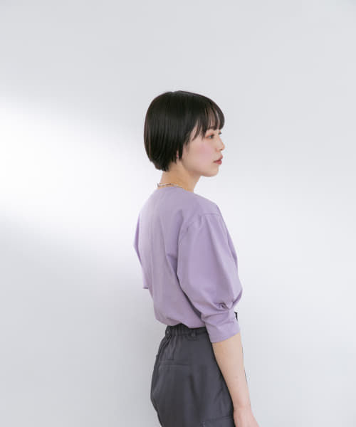 ボリュームスリーブTシャツ