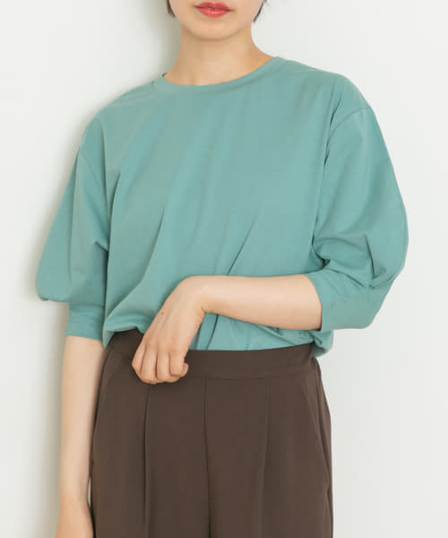 ボリュームスリーブTシャツ