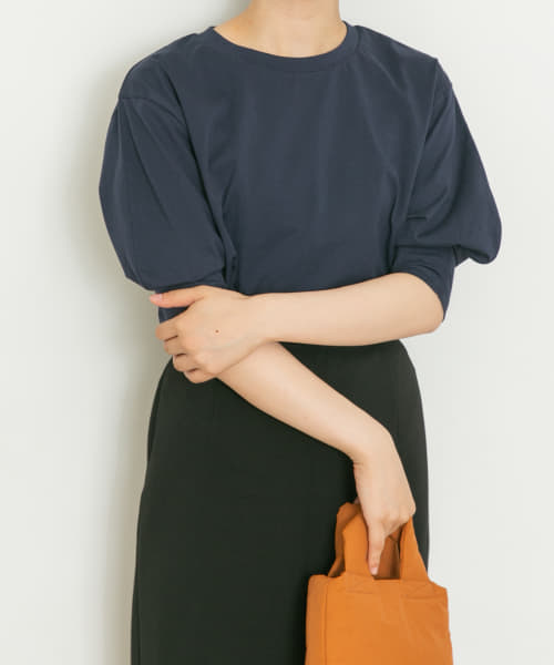 ボリュームスリーブTシャツ