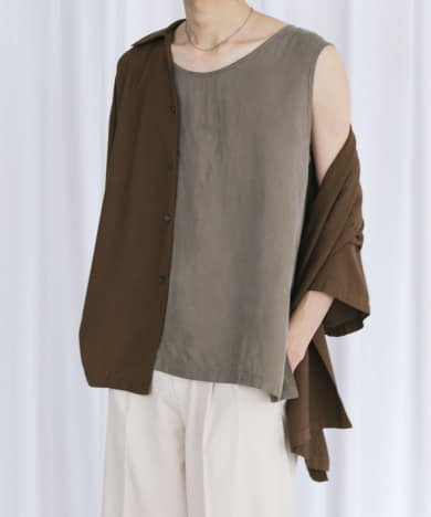 Couleur Meler なかじ　カラータンクトップ