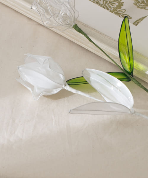 BLOMSTER　クリアチューリップ(2枚葉)