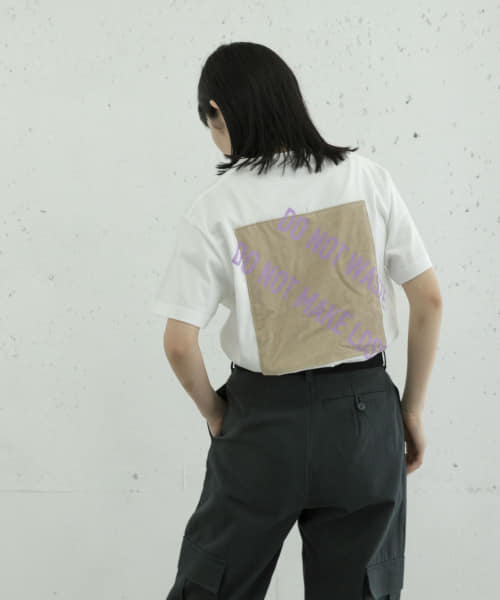 『別注』Annaut x TGM　RE FABRIC PATCHWORK T-SHIRTS