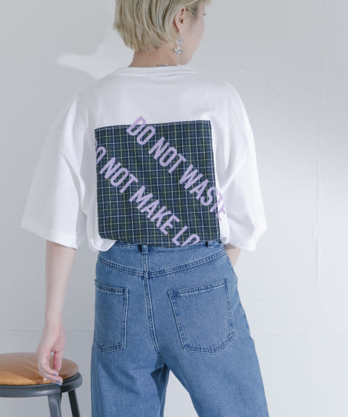 『別注』Annaut x TGM　RE FABRIC PATCHWORK T-SHIRTS