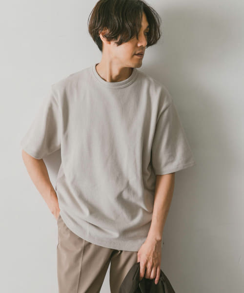 『XLサイズ/WEB限定』ライト鹿の子ショートスリーブTシャツ