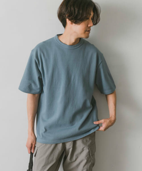 『XLサイズ/WEB限定』ライト鹿の子ショートスリーブTシャツ