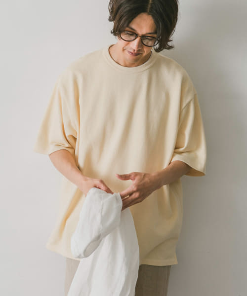 『XLサイズ/WEB限定』ライト鹿の子ショートスリーブTシャツ