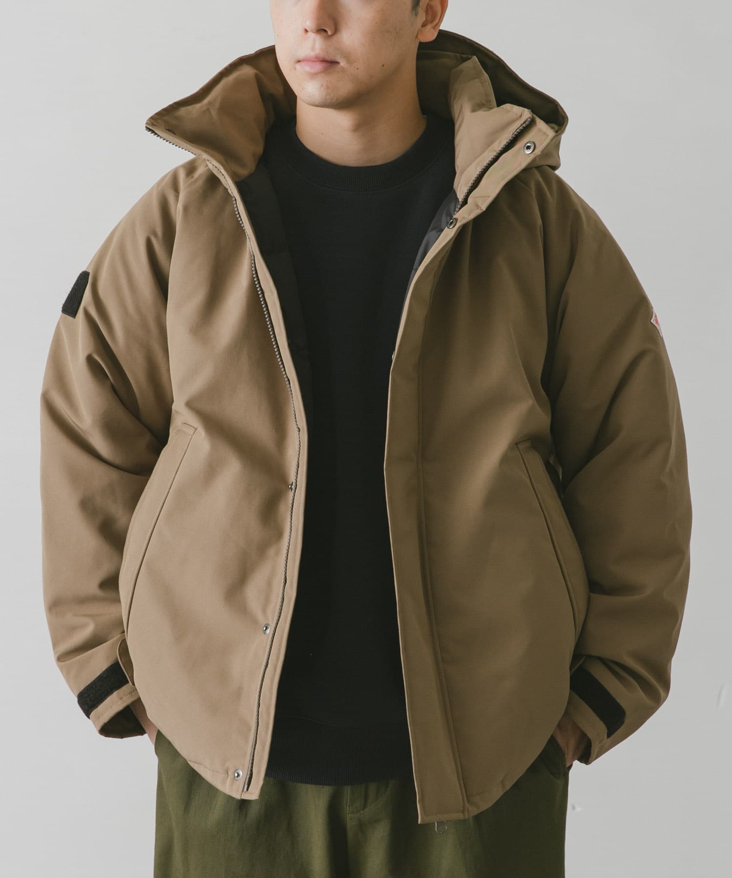 DANTON DOWN ARMY HOODED JACKET[DT-A0030-DM27]｜URBAN RESEARCH公式
