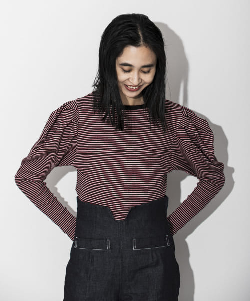 『URBS別注』Miller　exclusive puff sleeve t-shirts