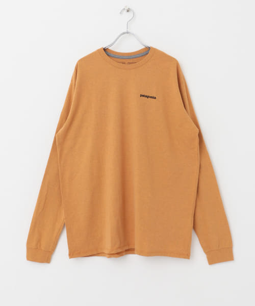 patagonia　Long-Sleeve P-6 Logo Re-T-Shirts