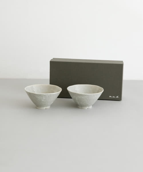 m.m.d.　お茶碗 2個セット