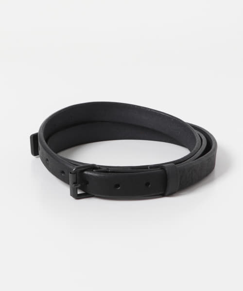 ordinary fits　LEATHER BUCKLE BELT