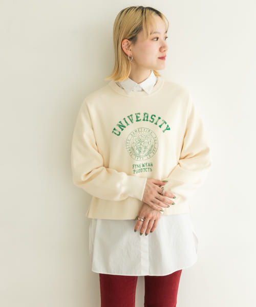 SOMETHING　REVERSIBLE SWEAT