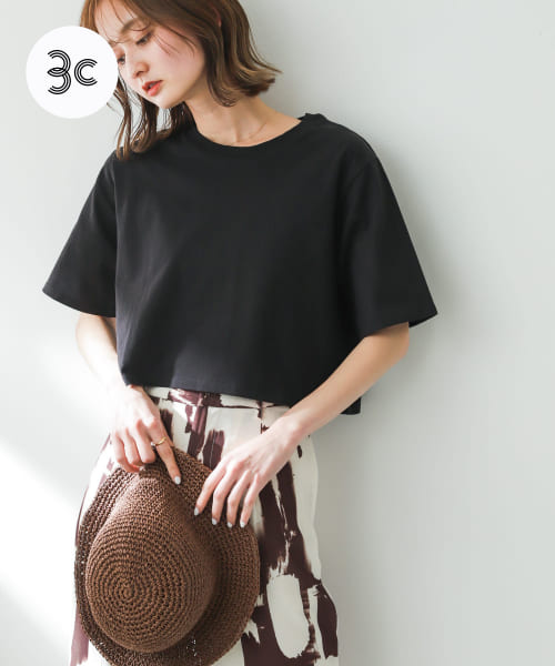 USAコットンクロップドTシャツ(半袖)