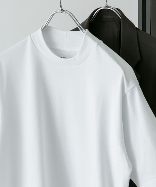 『抗菌/防臭』LIFE STYLE TAILOR　シルケットポンチストレッチTシャツ