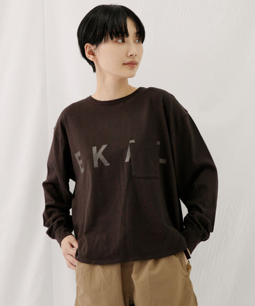 ロゴロングスリーブTシャツ
