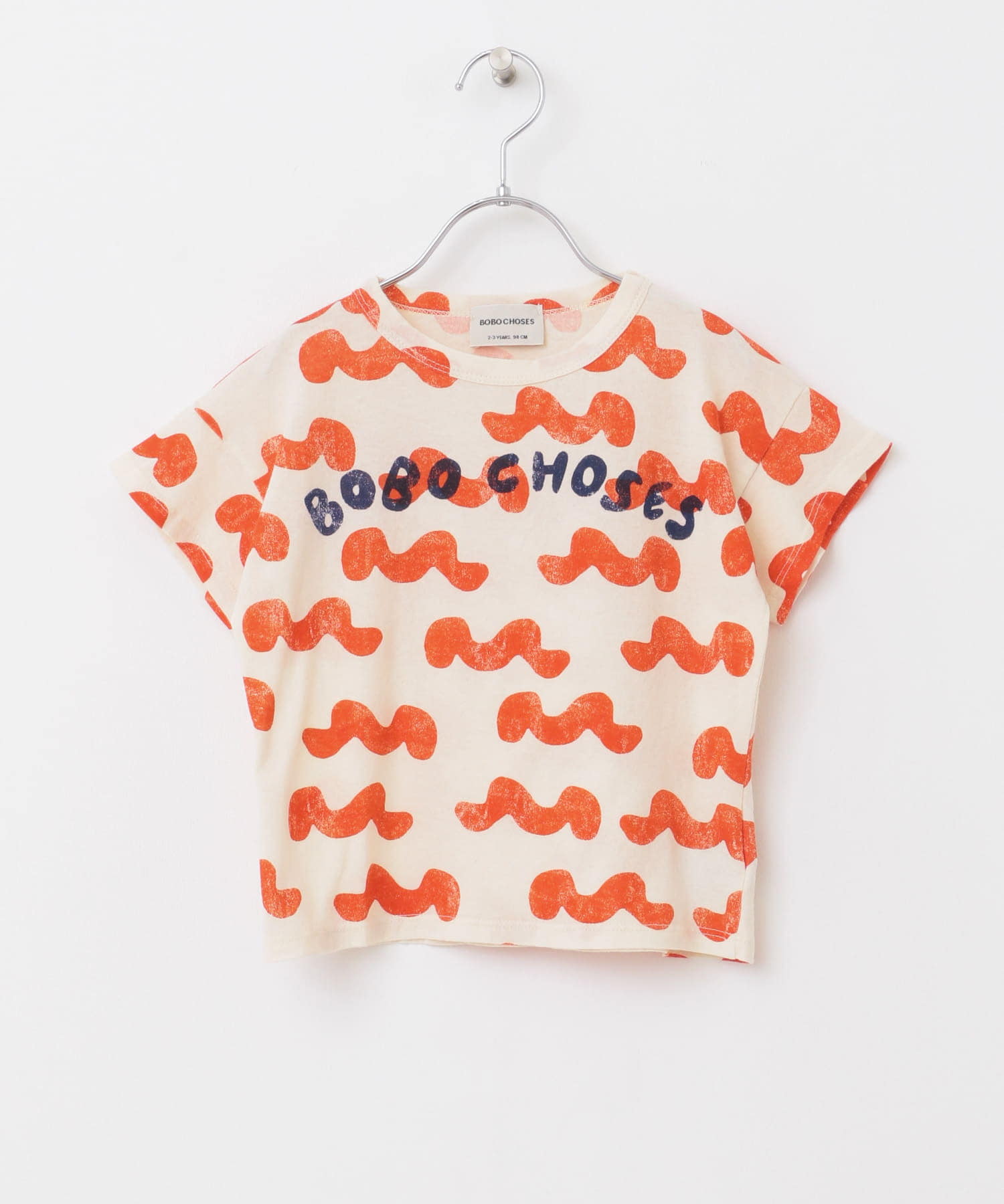 BOBO CHOSES Waves all over Tシャツ(KIDS)[123AC011-DK35]｜URBAN