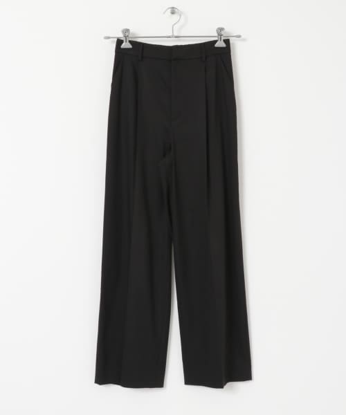 [URBAN RESEARCH][ハイウエストタックワイドパンツ]