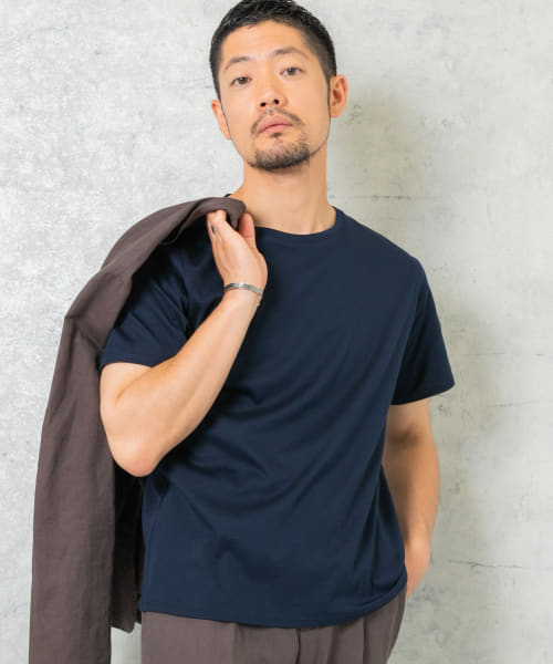 コンパクトスムースコットンTシャツ