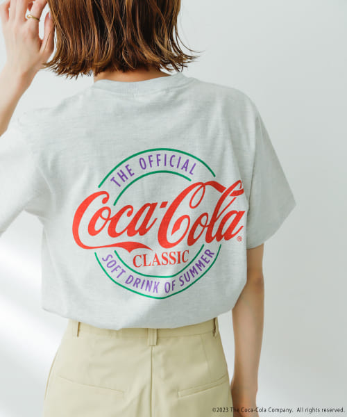 『別注』“Coca-Cola” SENSE OF PLACE　グラフィックTシャツ