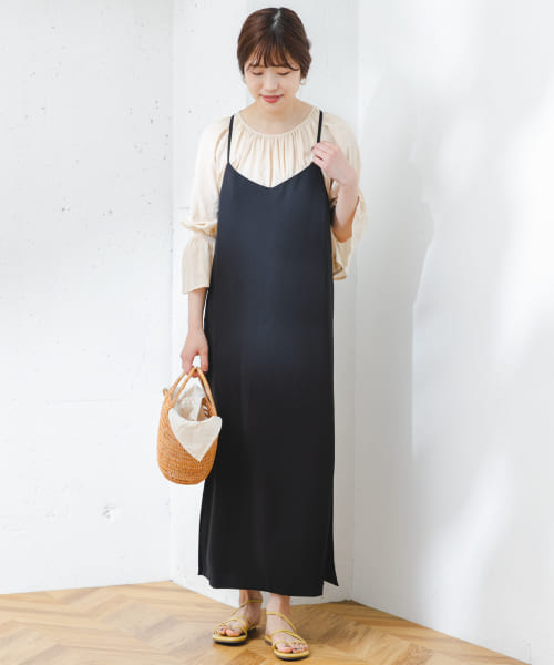 F by ROSSO　ストレートキャミワンピース