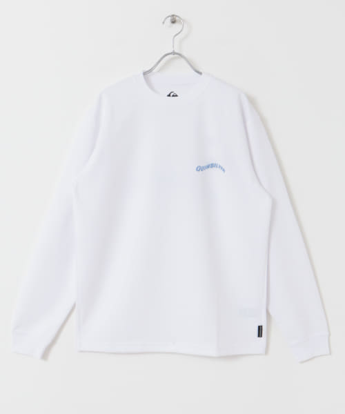 『UVカット』QUIKSILVER　WAVE LOGO LONG-SLEEVE