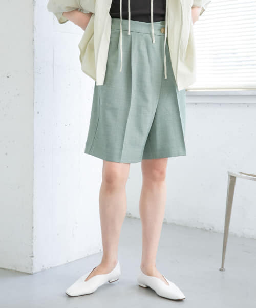 フロントデザインショートパンツ