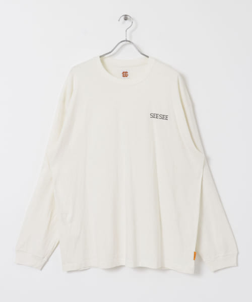 『別注』SEESEE×URBS　BASIC LONG-SLEEVE HEMP T-SHIRTS