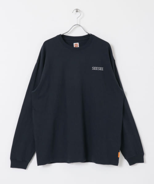 『別注』SEESEE×URBS　BASIC LONG-SLEEVE HEMP T-SHIRTS