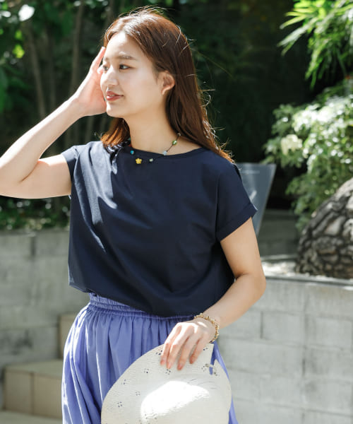 スーピマコットンTシャツ