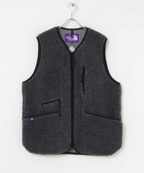 THE NORTH FACE PURPLE LABEL　Wool Boa Field Vest