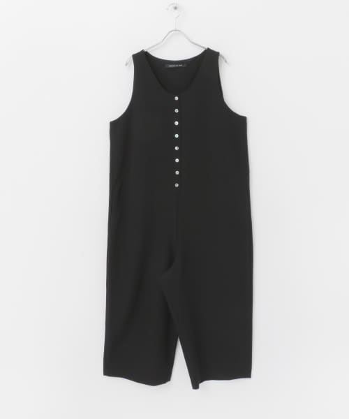 mizuiro ind　crew neck salopette