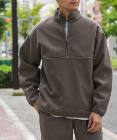 毛玉防止』『静電気防止』add fabrics ハーフZIPプルオーバー[DR37-11H701]｜URBAN RESEARCH公式ファッション通販