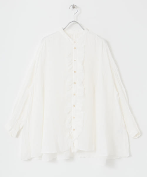 suzuki takayuki　frilled blouse