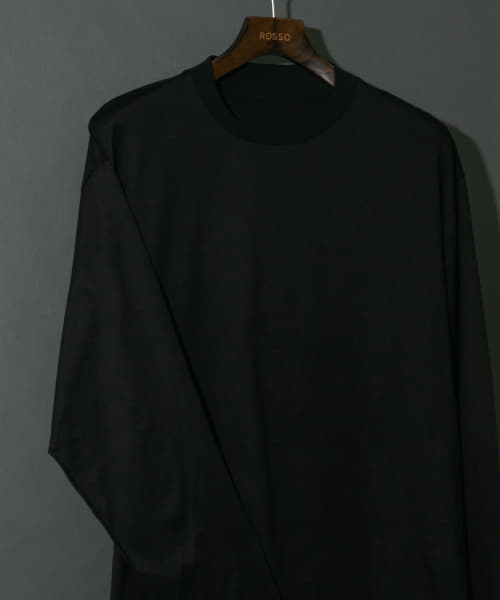 『XLサイズあり』JAPAN FABRICロングスリーブクルーTシャツ