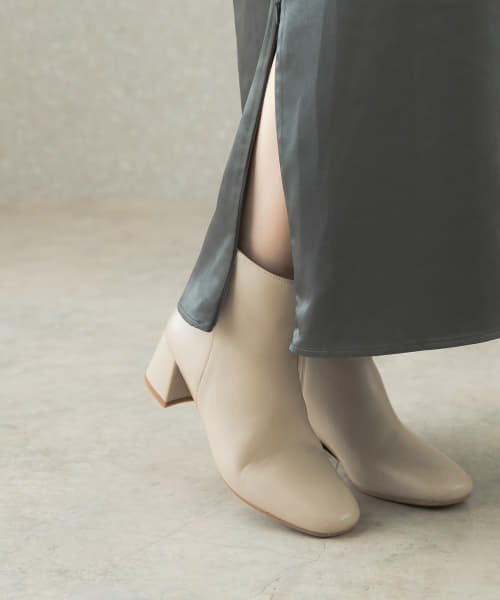 REMME　CHUNKYHEELANCLEBOOTS