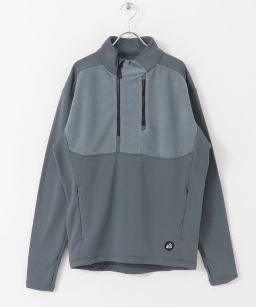 snow peak apparel　MM Hybrid Fleece Pullover