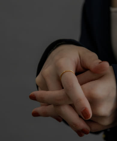 SMELLY so’　slim basic ring