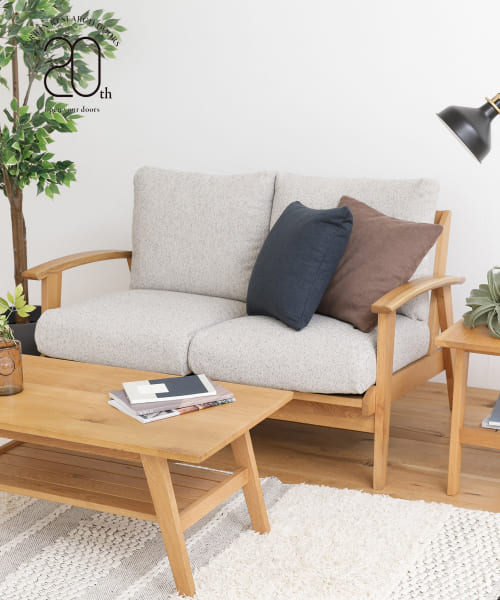 BOTHY　20周年SOFA 2P オーク無垢材